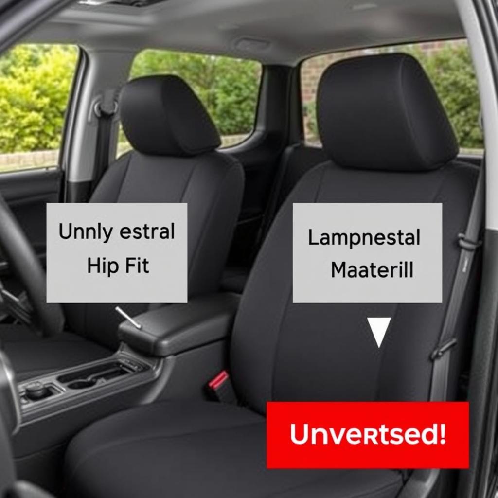 BDK PolyPro Car Seat Covers - best seat cover for Toyota Tacoma 2025 review