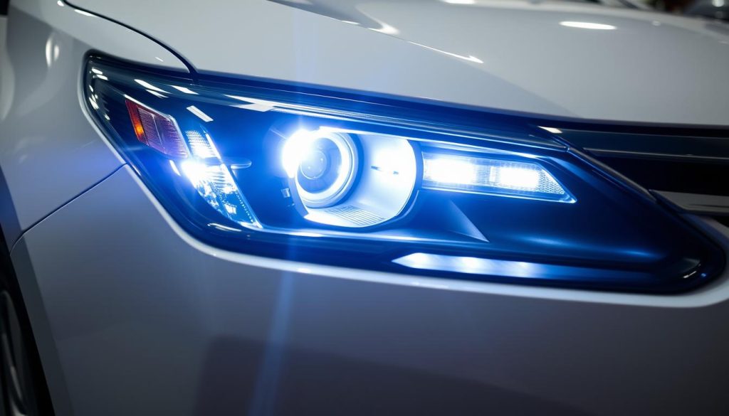 Beamtech H11 LED Headlight Bulbs installed in Toyota Corolla - best LED headlight for Toyota Corolla 2025 review