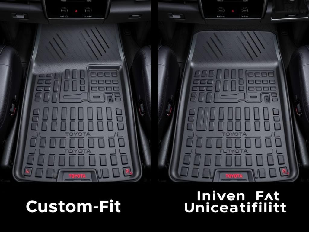 Custom-fit vs universal floor mats for Toyota Tacoma - best floor mats for Toyota Tacoma comparison