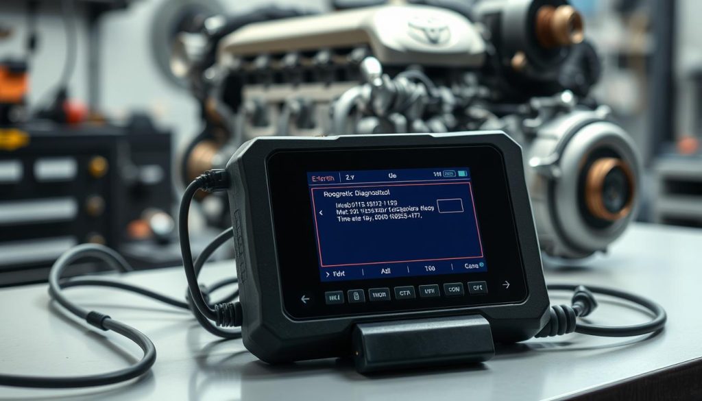 ECU diagnostics equipment for Toyota engine troubleshooting