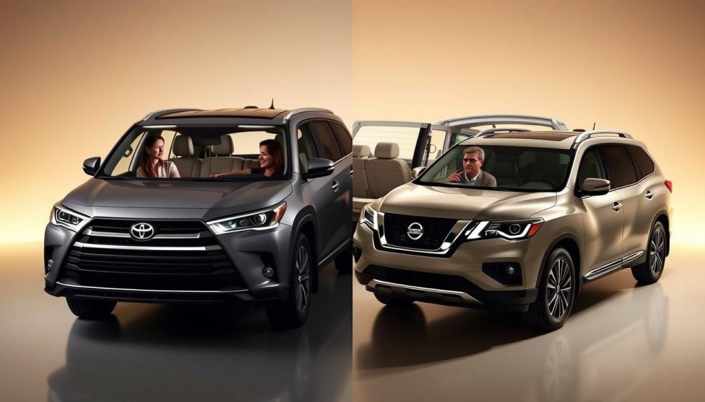 Highlander vs Pathfinder Passenger Space Comparison
