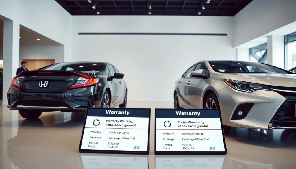 Honda Civic and Toyota Corolla Warranty Comparison