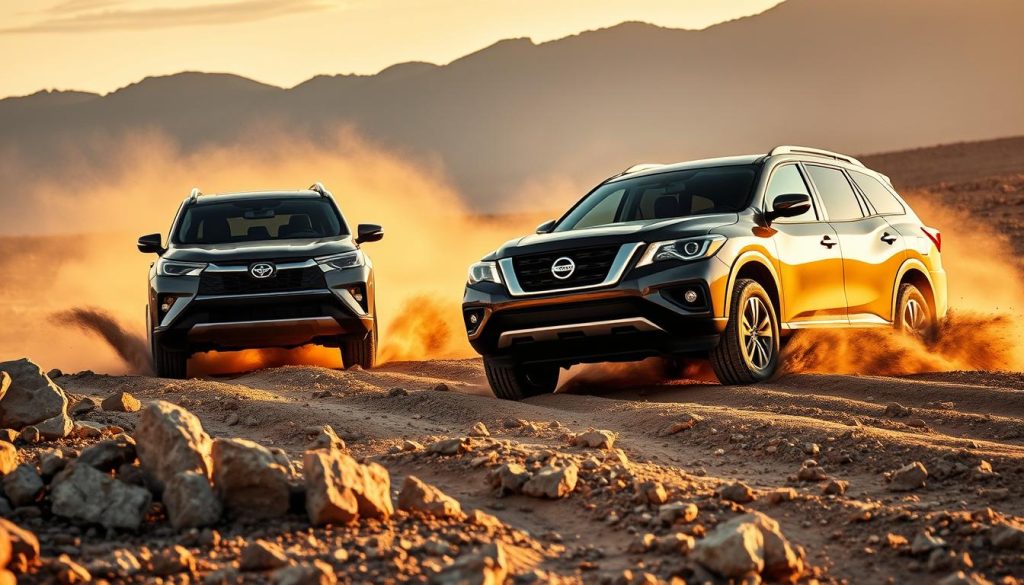 Midsize SUV Off-Road Comparison
