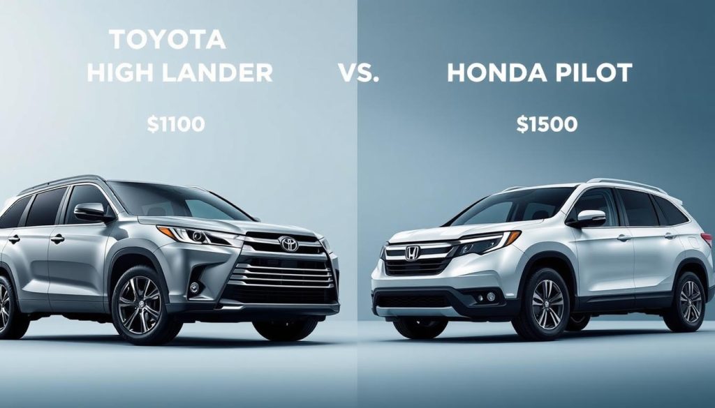 Midsize SUVs Price Comparison