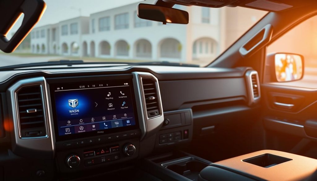Midsize Truck Infotainment Technology