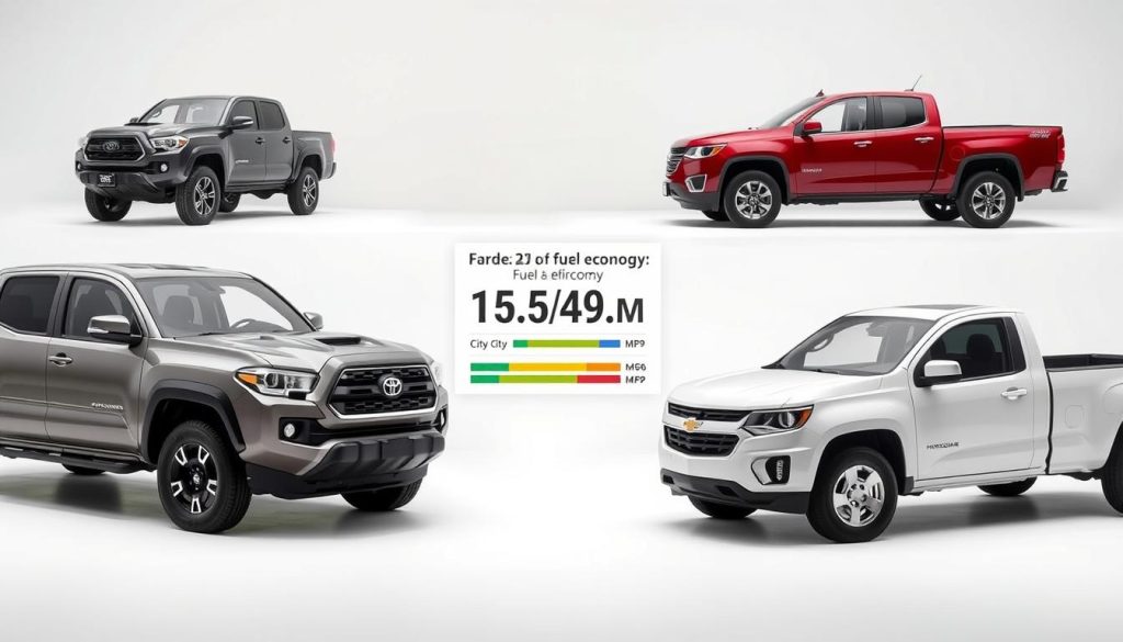Midsize Trucks Fuel Efficiency Comparison