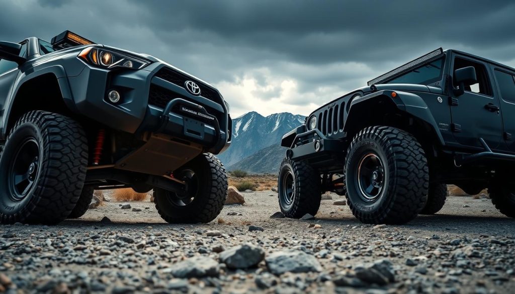 Off-road SUV ground clearance comparison