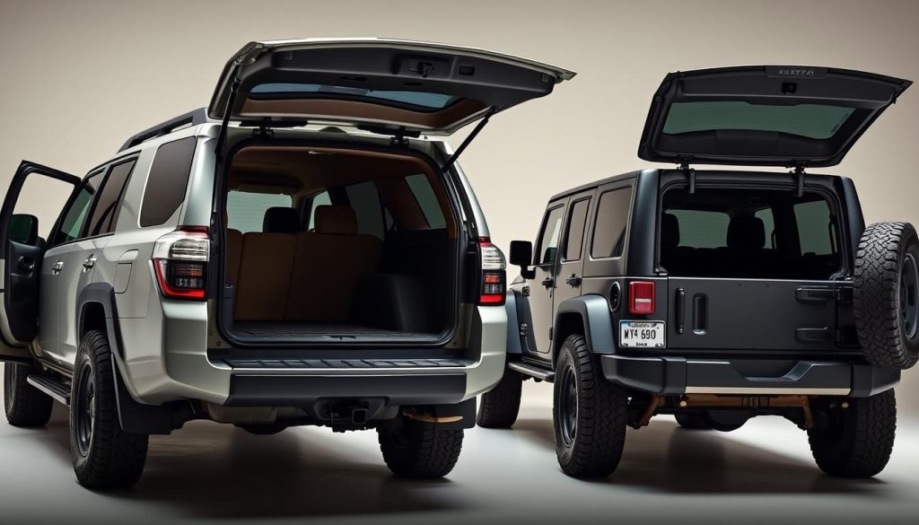 Overlanding SUV Cargo Space Comparison