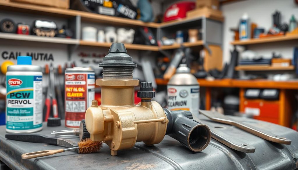 PCV valve replacement and carbon cleaning tools