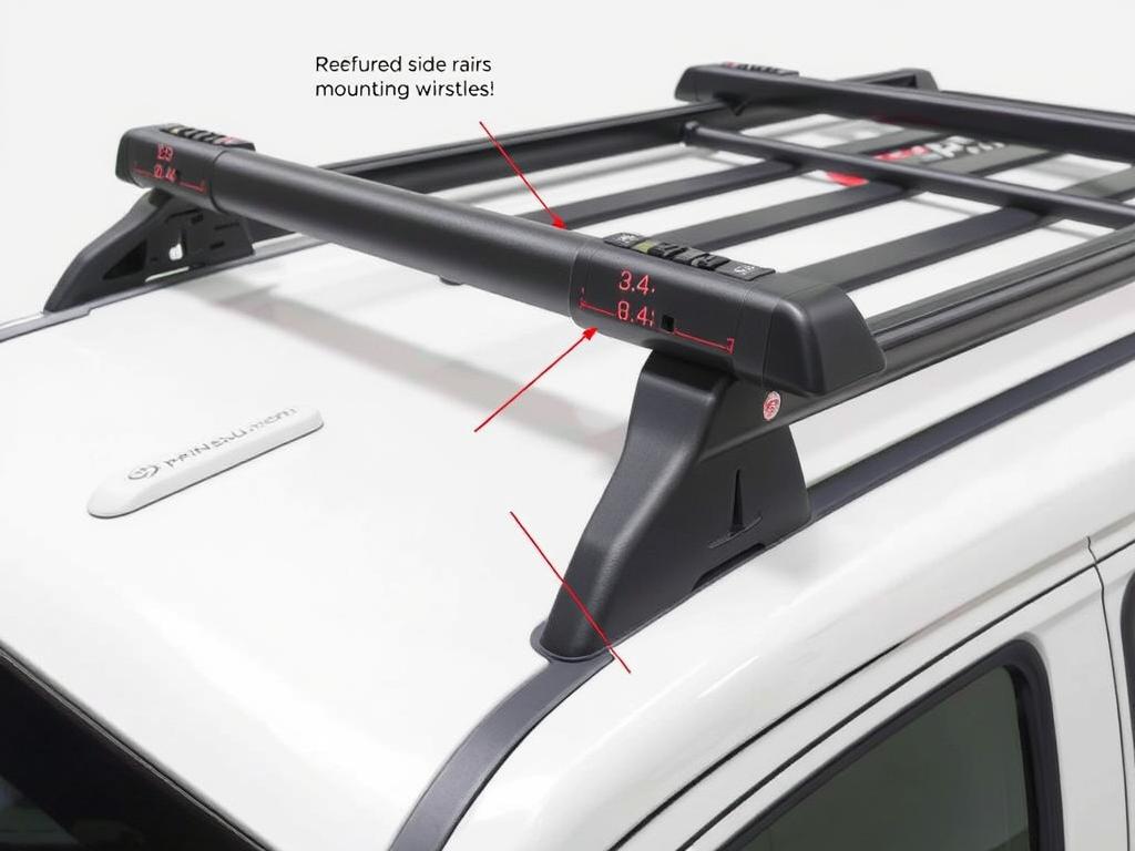 Prinsu Design Studio Pro Roof Rack installed on Toyota Tacoma - best tacoma roof rack 2025