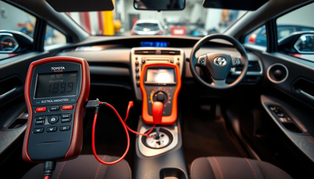 Prius electrical problems diagnostic equipment