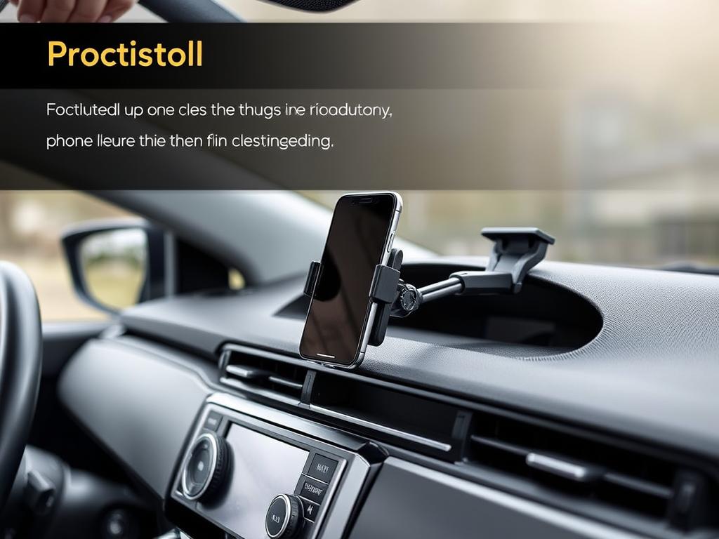 ProClip Custom Mount for Toyota Corolla showing perfect dashboard integration