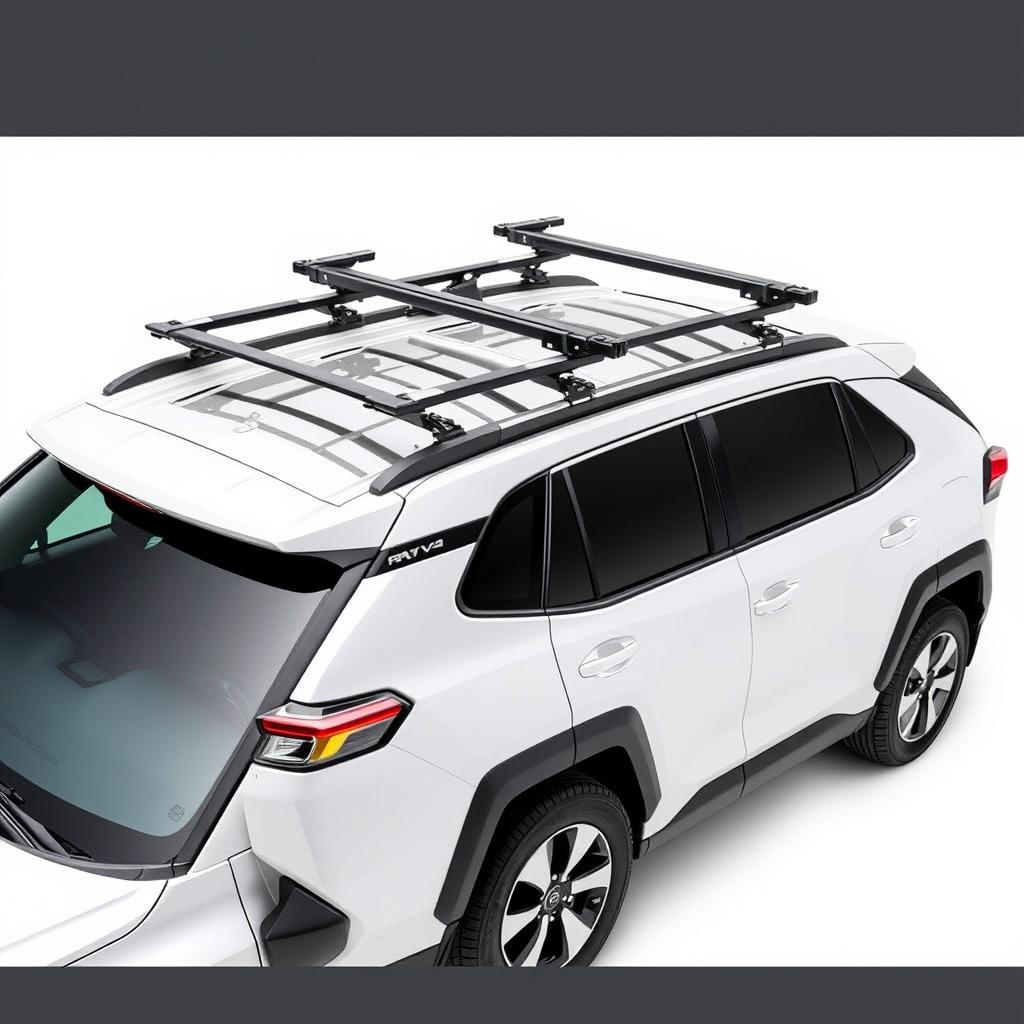 Rhino-Rack 2500 Series Toyota RAV4 roof rack - best roof rack for Toyota RAV4 2025 review