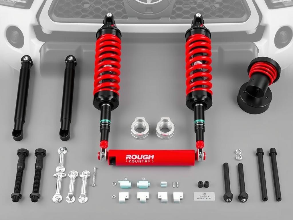 Rough Country 3 inch lift kit for 2025 Tacoma