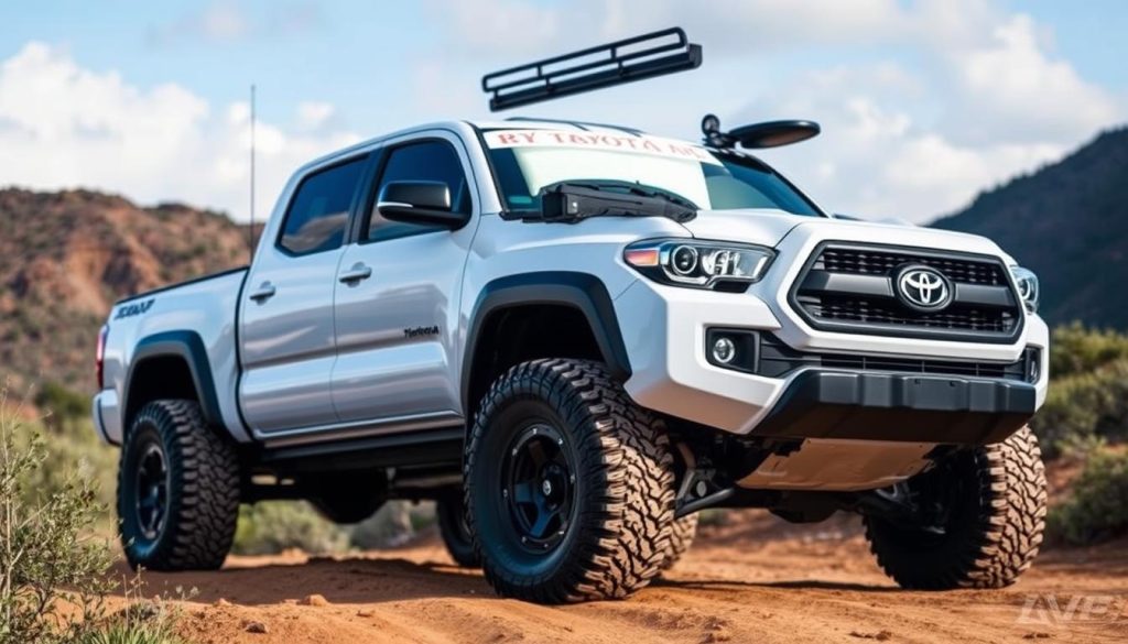 Rough Country 3 inch lift kit installed on a 2025 Toyota Tacoma
