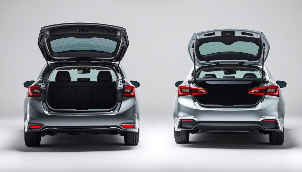 Sedan Cargo Space Comparison