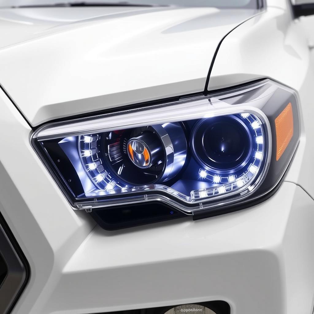 Spyder Auto LED Projector Headlights - best LED headlights for Toyota Tacoma 2025 review