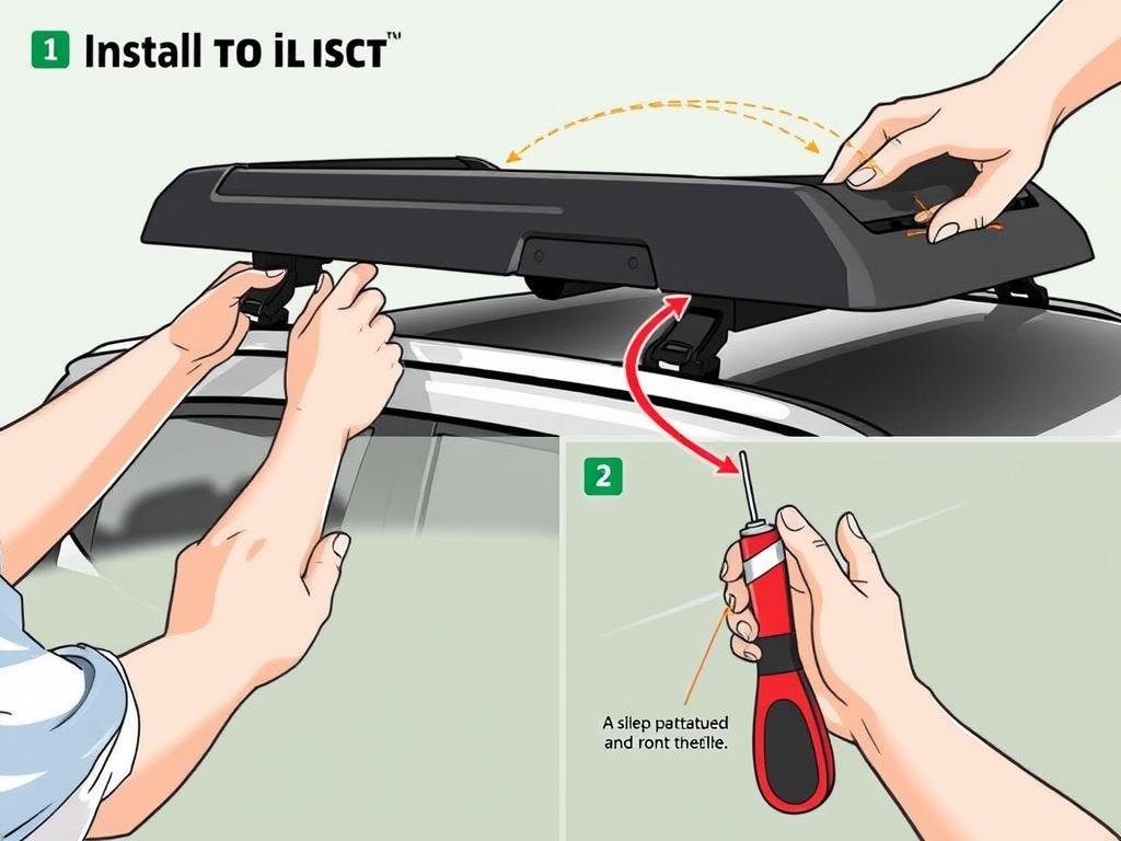 Step-by-step Toyota RAV4 roof rack installation - best roof rack for Toyota RAV4 2025 review