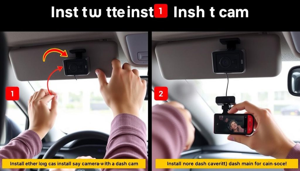 Step-by-step installation of dash cam in Toyota RAV4 2025