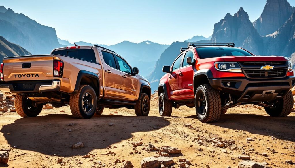 Tacoma and Colorado Truck Performance Comparison