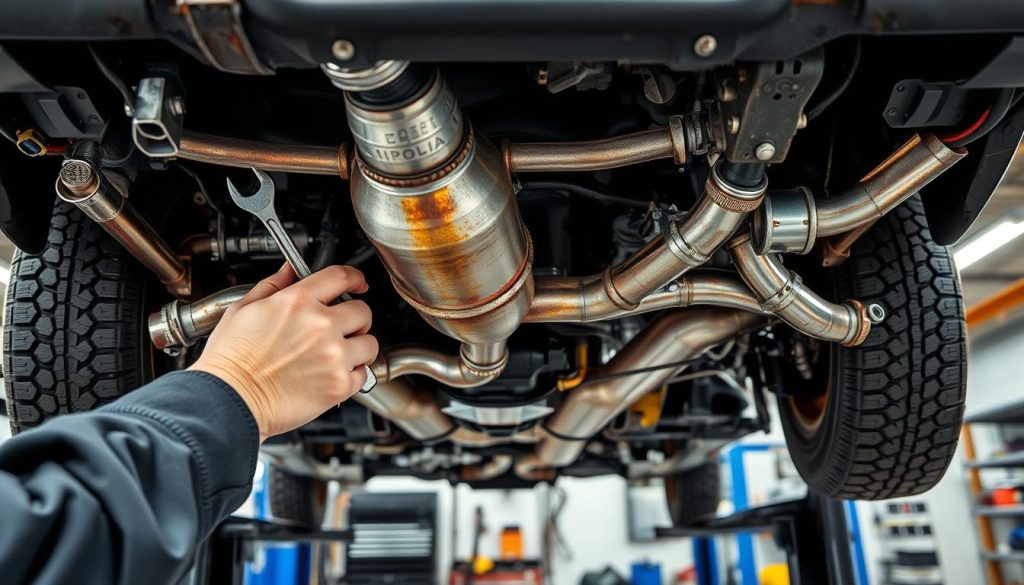 Tacoma exhaust system repair procedures