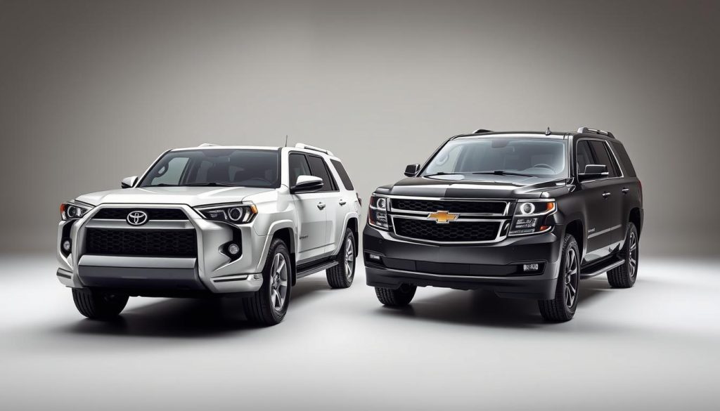 Toyota 4Runner and Chevrolet Tahoe Safety Features