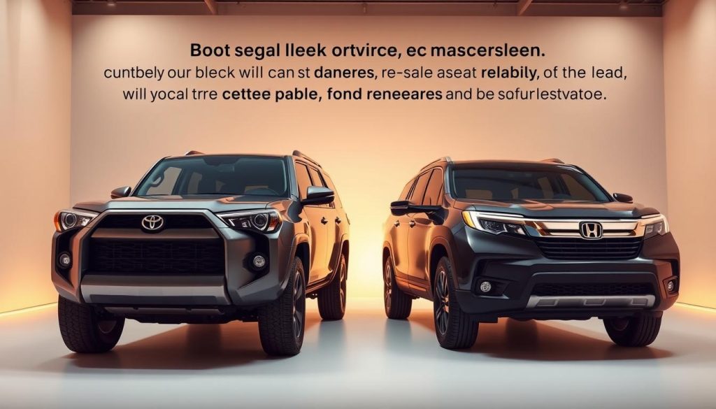 Toyota 4Runner and Honda Pilot Reliability Comparison