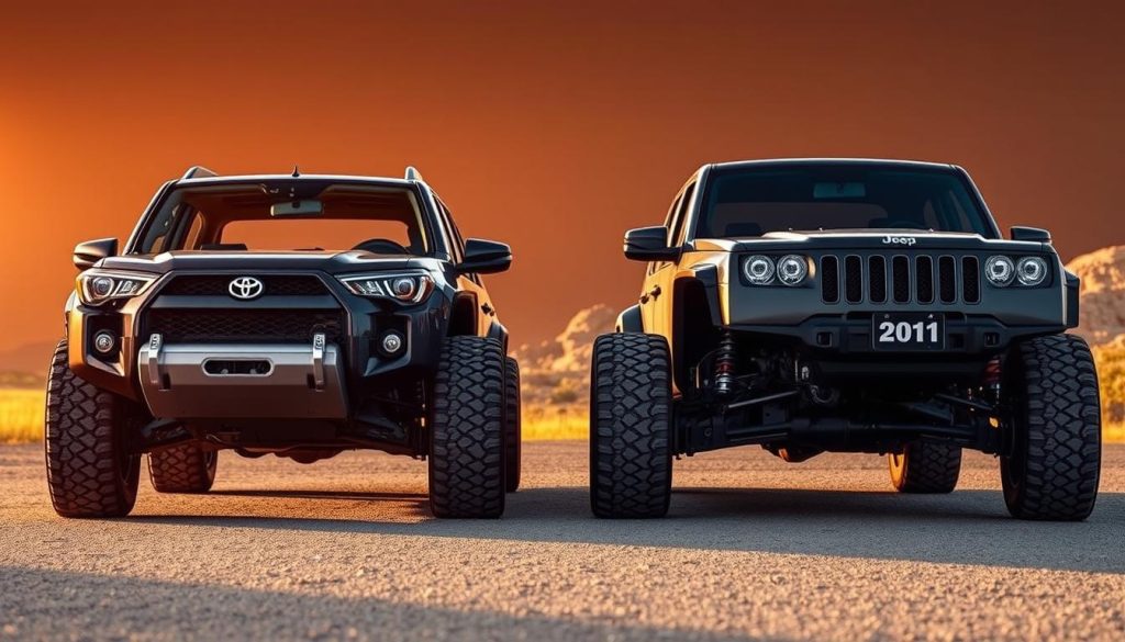 Toyota 4Runner and Jeep Grand Cherokee Body Construction