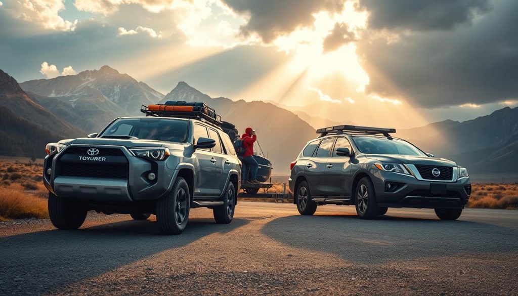 Toyota 4Runner and Nissan Pathfinder Towing Capabilities