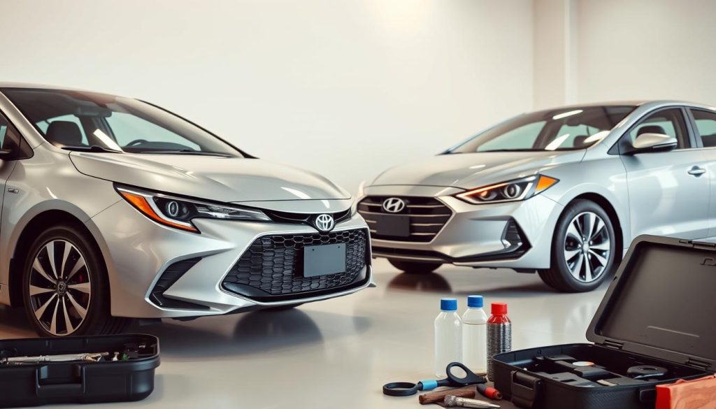 Toyota Corolla and Hyundai Elantra Maintenance Comparison