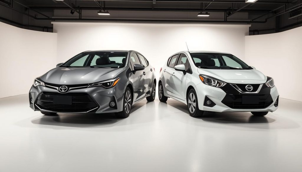 Toyota Corolla and Nissan Versa Fuel Efficiency Comparison