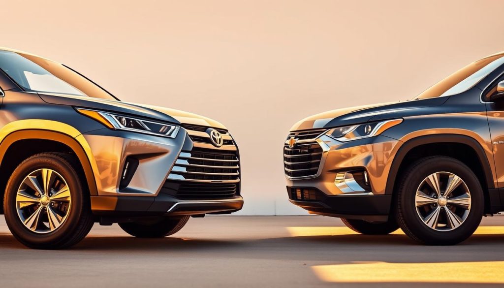 Toyota Highlander and Chevrolet Traverse Warranty Comparison
