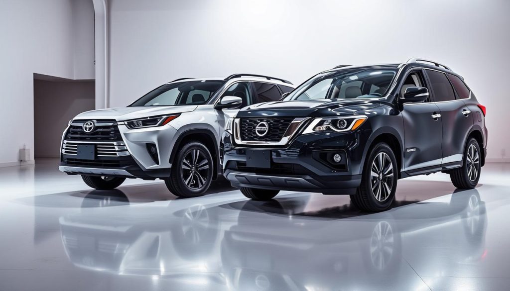 Toyota Highlander and Nissan Pathfinder Safety Comparison
