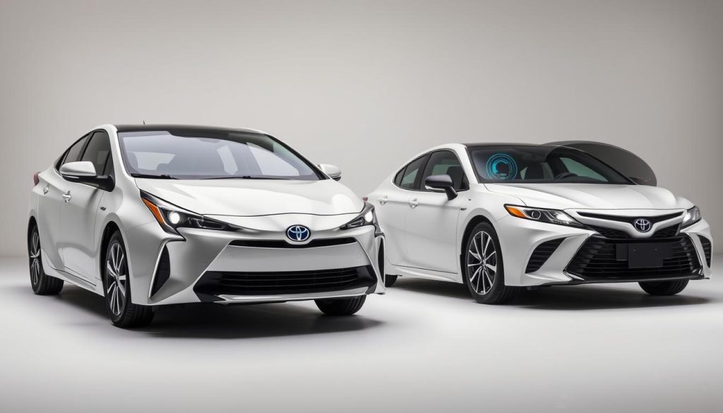 Toyota Hybrid Safety Features Comparison