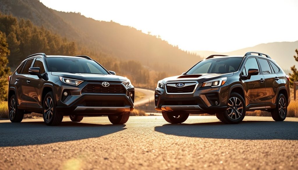 Toyota RAV4 and Subaru Forester AWD Comparison