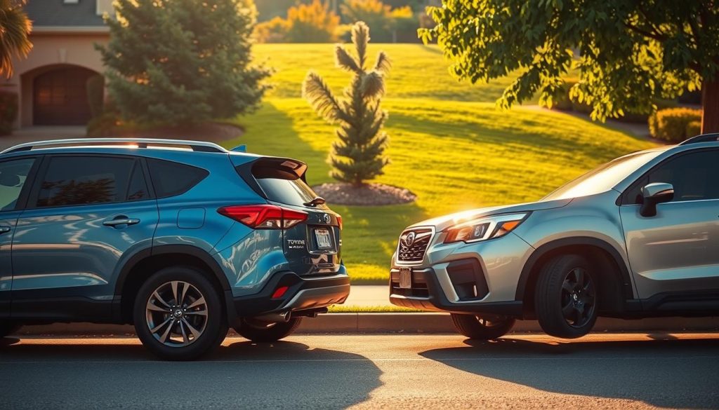 Toyota RAV4 and Subaru Forester Price Comparison