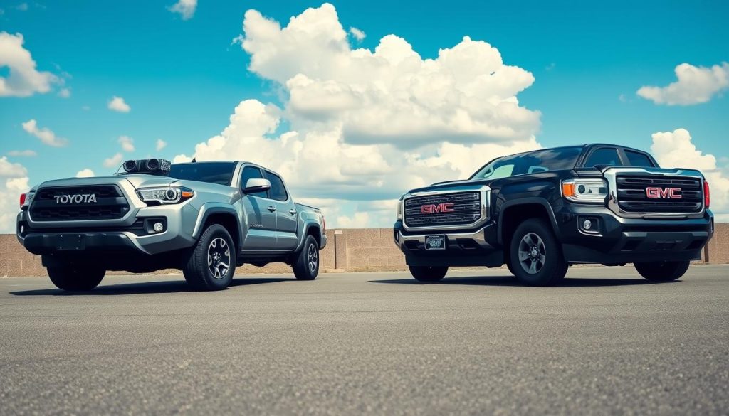 Toyota Tacoma and GMC Canyon Resale Value Comparison