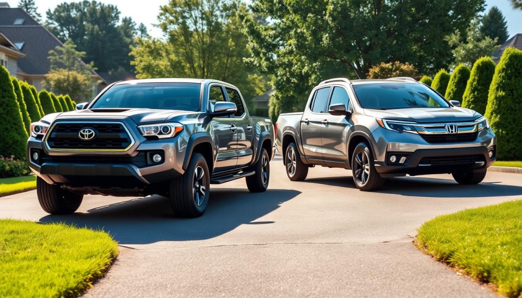 Toyota Tacoma and Honda Ridgeline Reliability Comparison