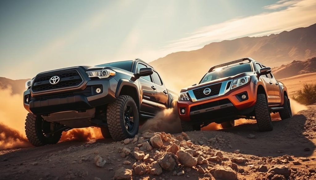 Toyota Tacoma and Nissan Frontier Off-Road Performance