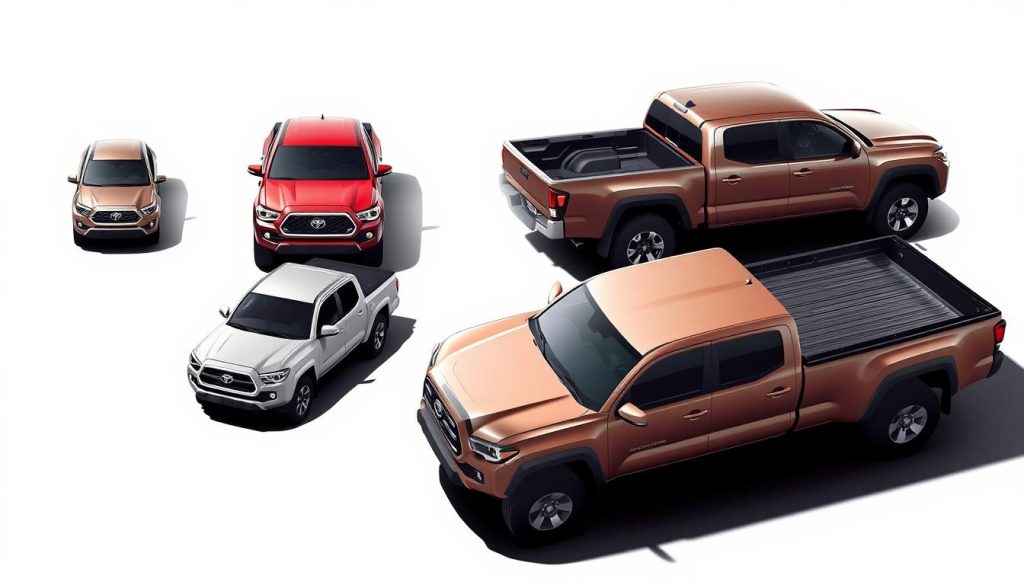 Toyota Tacoma generations overview launch specifications