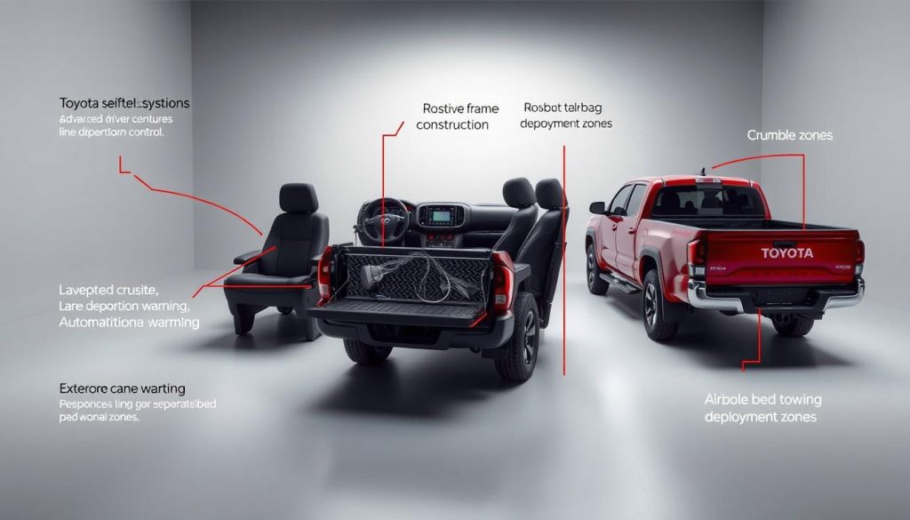 Toyota Tacoma safety features across trim levels