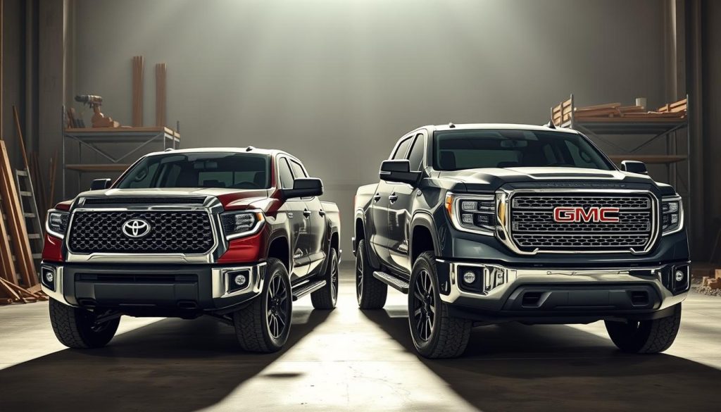 Toyota Tundra and GMC Sierra Truck Construction