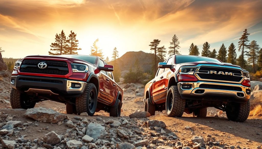 Toyota Tundra and Ram 1500 Off-Road Performance