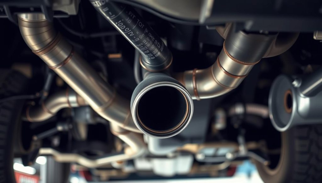 Toyota Tundra exhaust system inspection