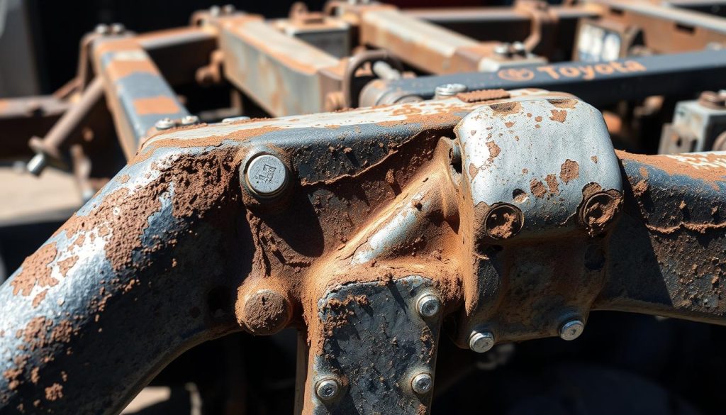 Toyota Tundra frame rust inspection
