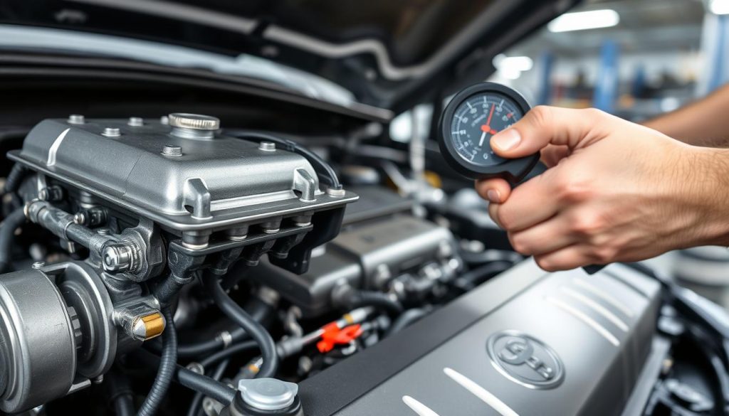 Toyota air intake system vacuum leaks detection