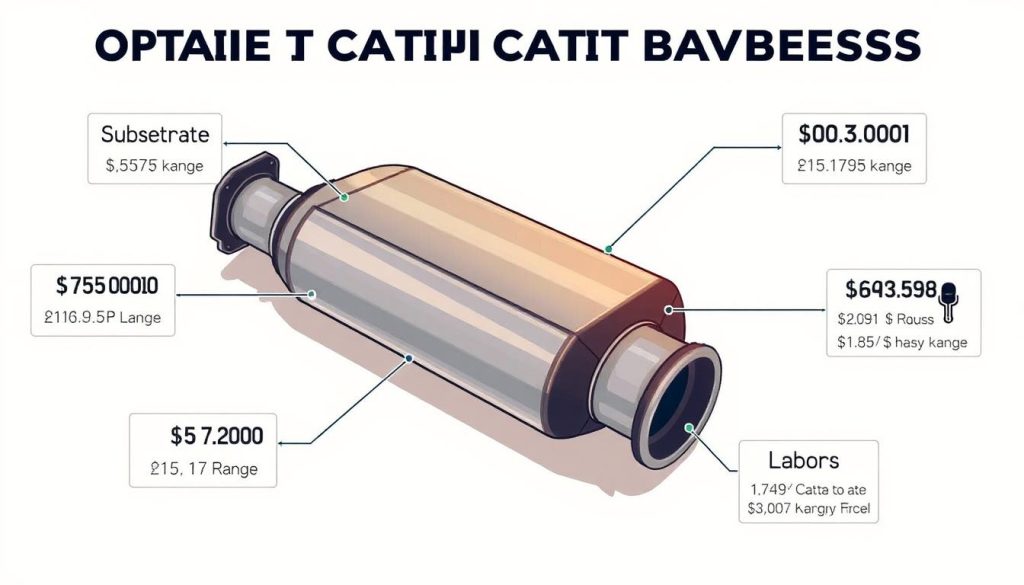 Toyota catalytic converter cost breakdown