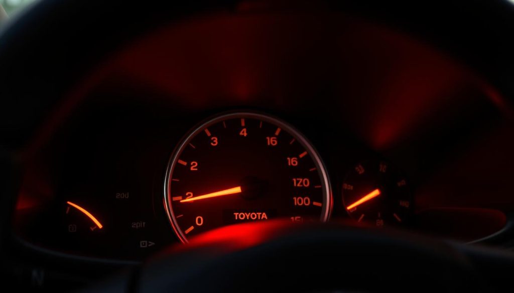 Toyota dashboard lights oil pressure warning