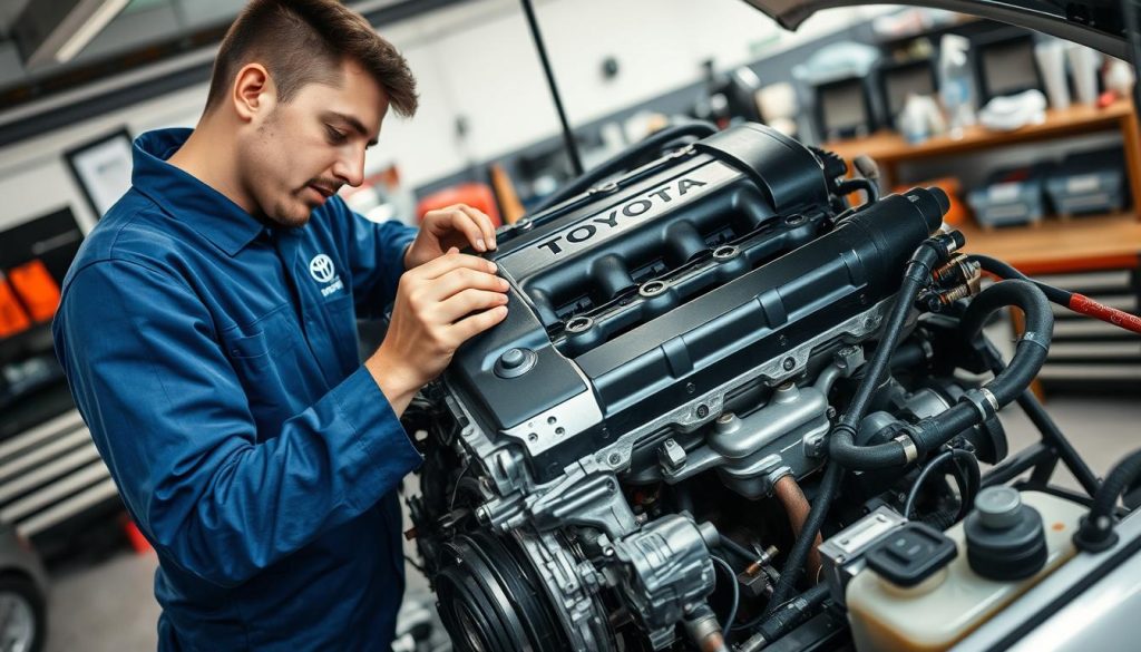 Toyota engine inspection process