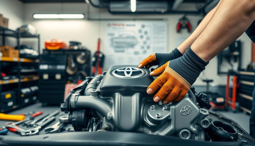 Toyota engine safety precautions